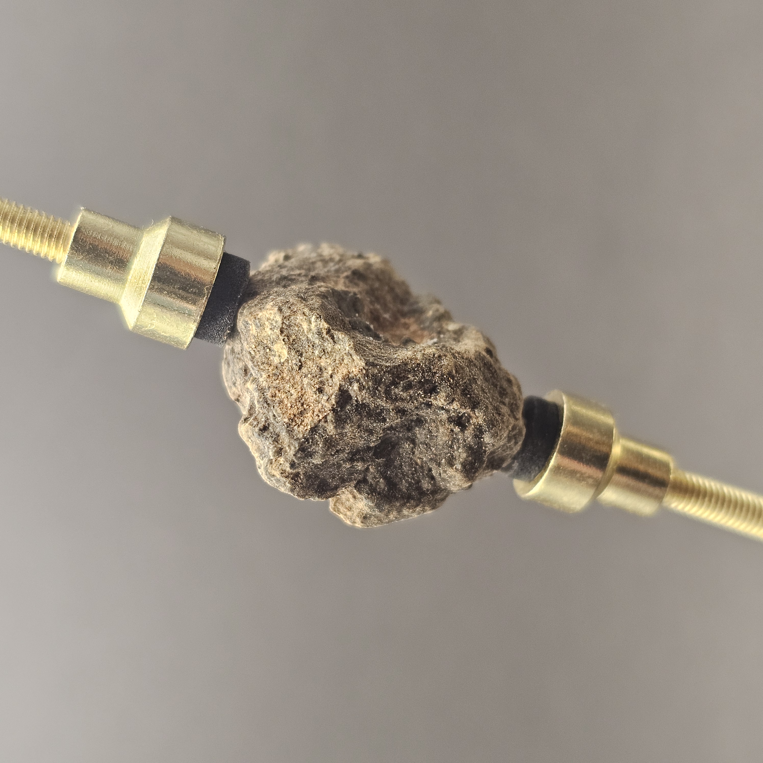Sahara Chondrite Meteorite Fragment — view 8