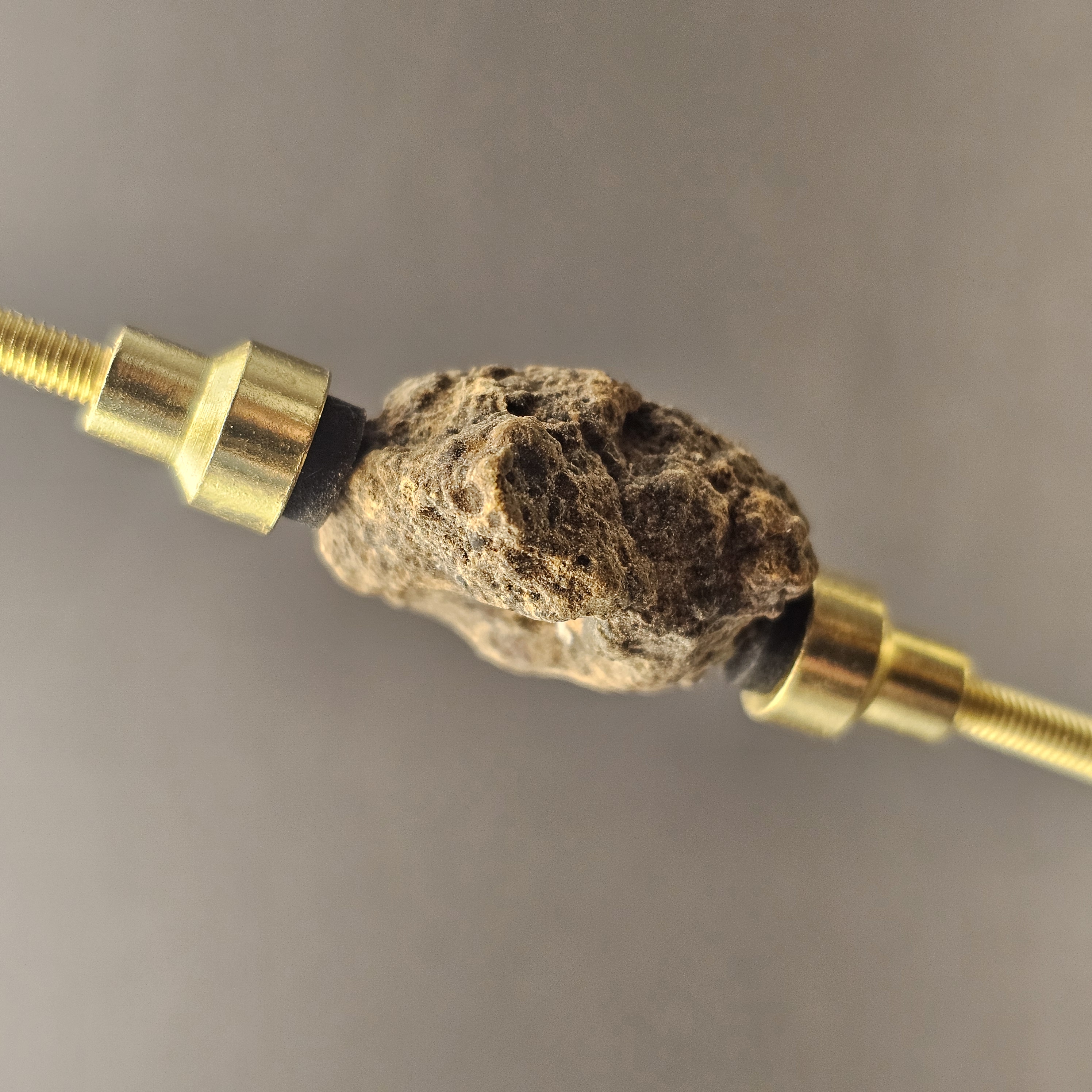 Sahara Chondrite Meteorite Fragment — view 9
