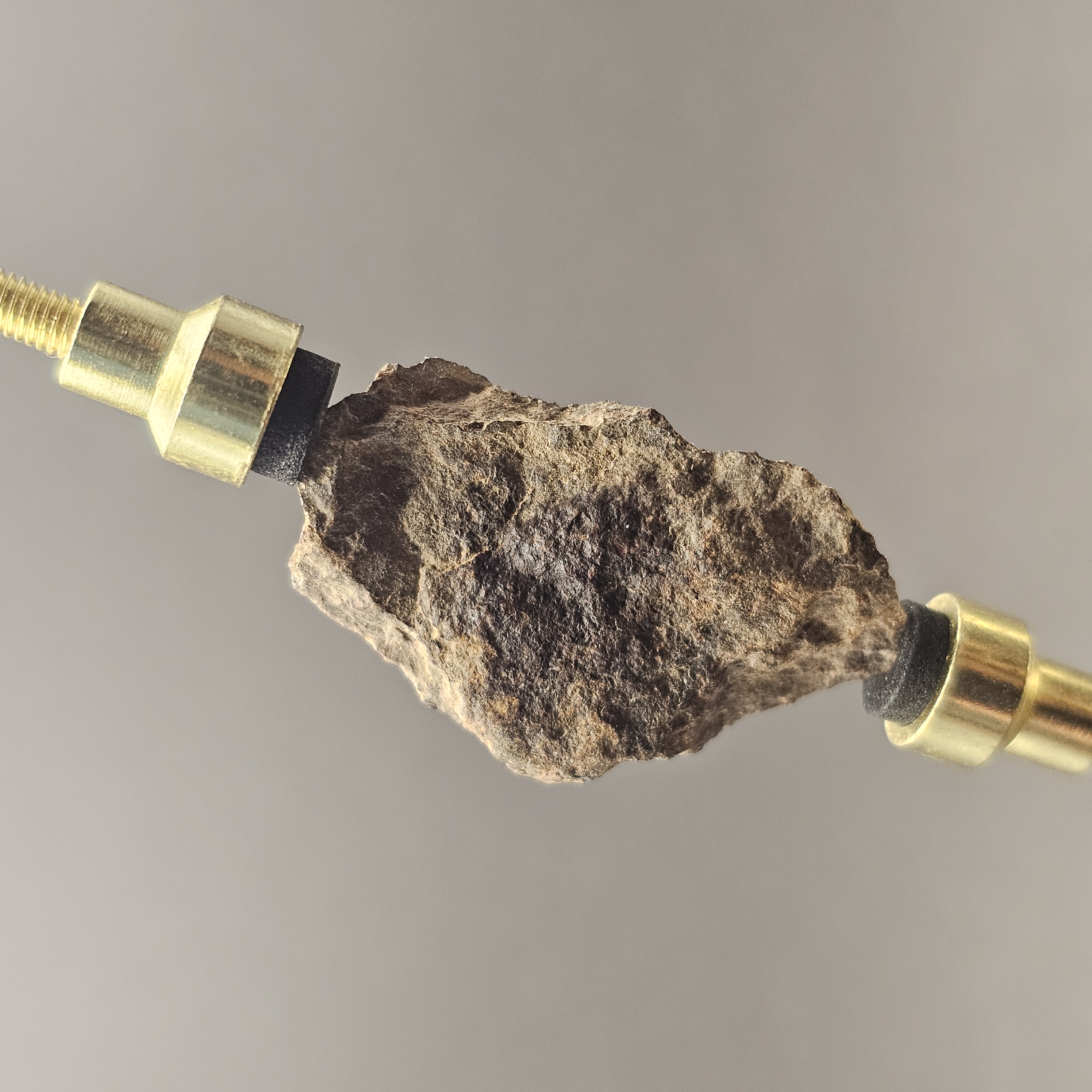 Sahara Chondrite Meteorite Fragment — view 3