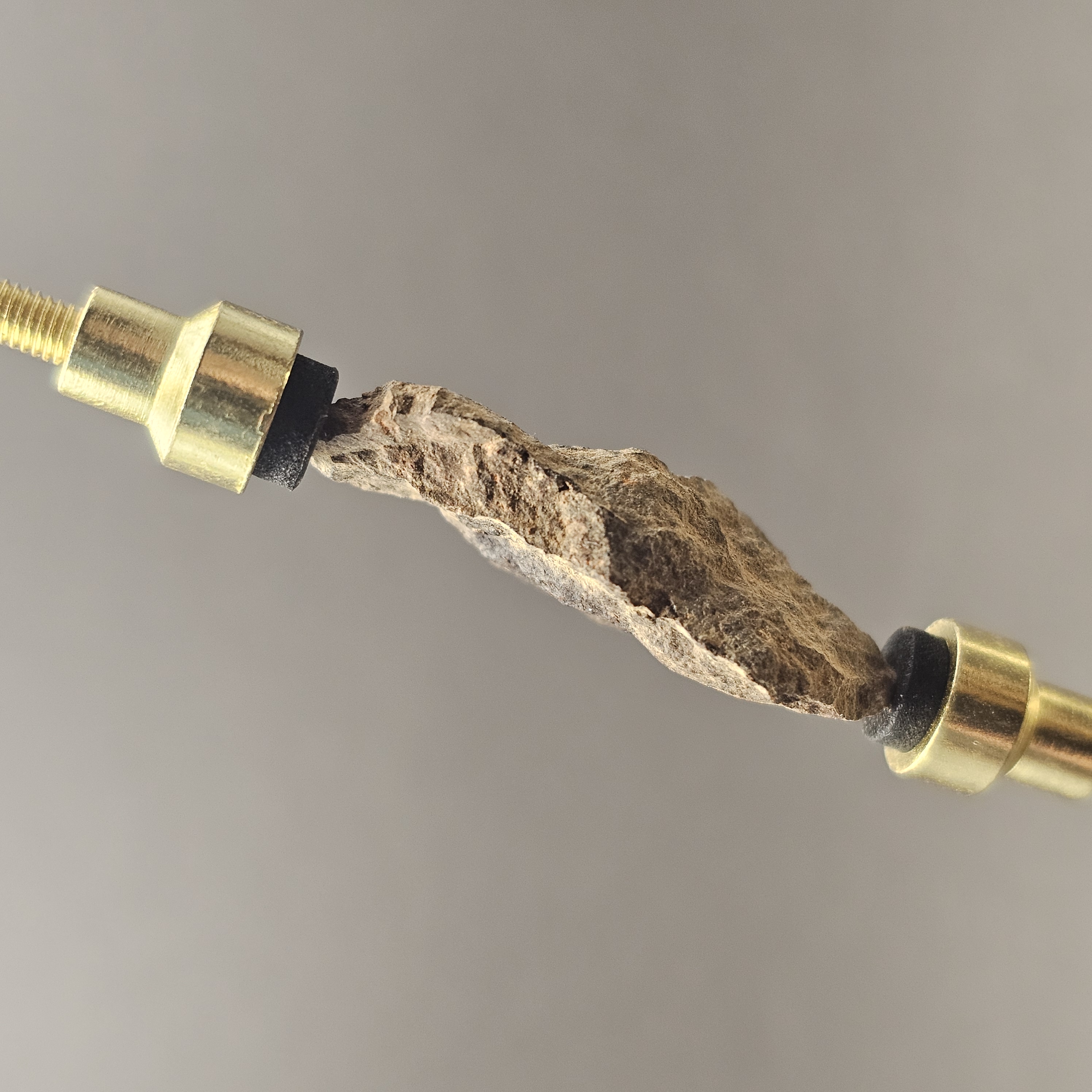 Sahara Chondrite Meteorite Fragment — view 2