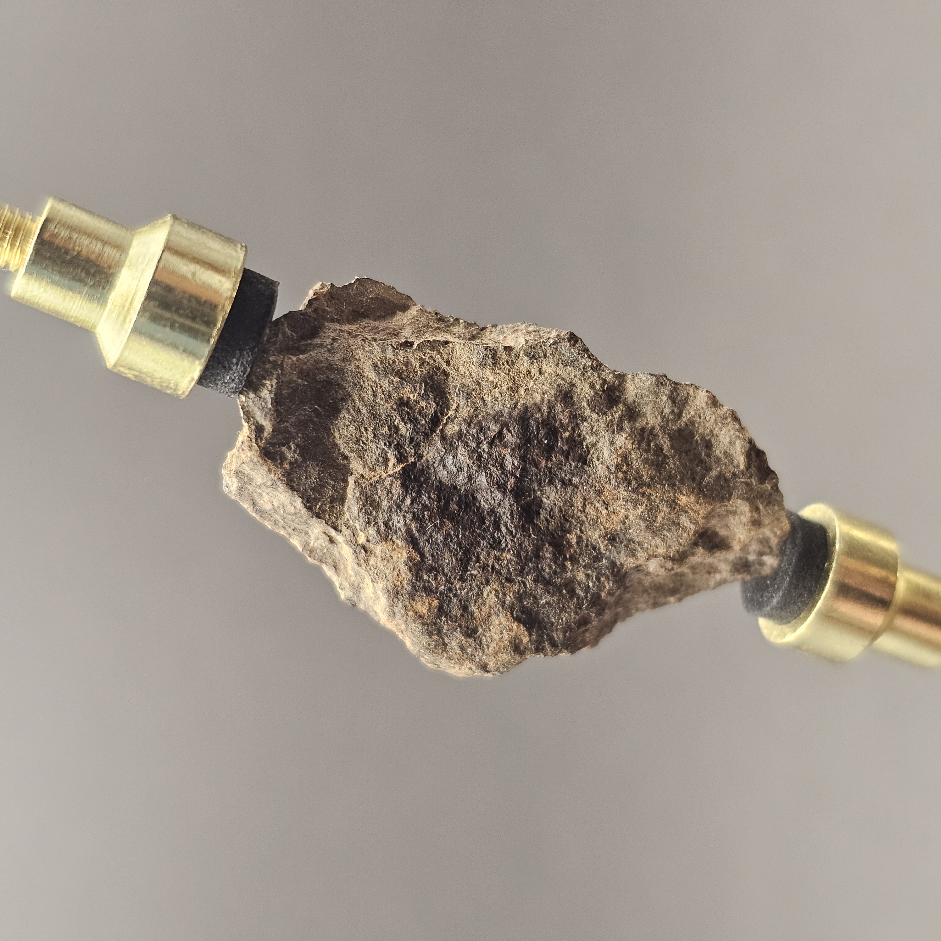 Sahara Chondrite Meteorite Fragment — view 4