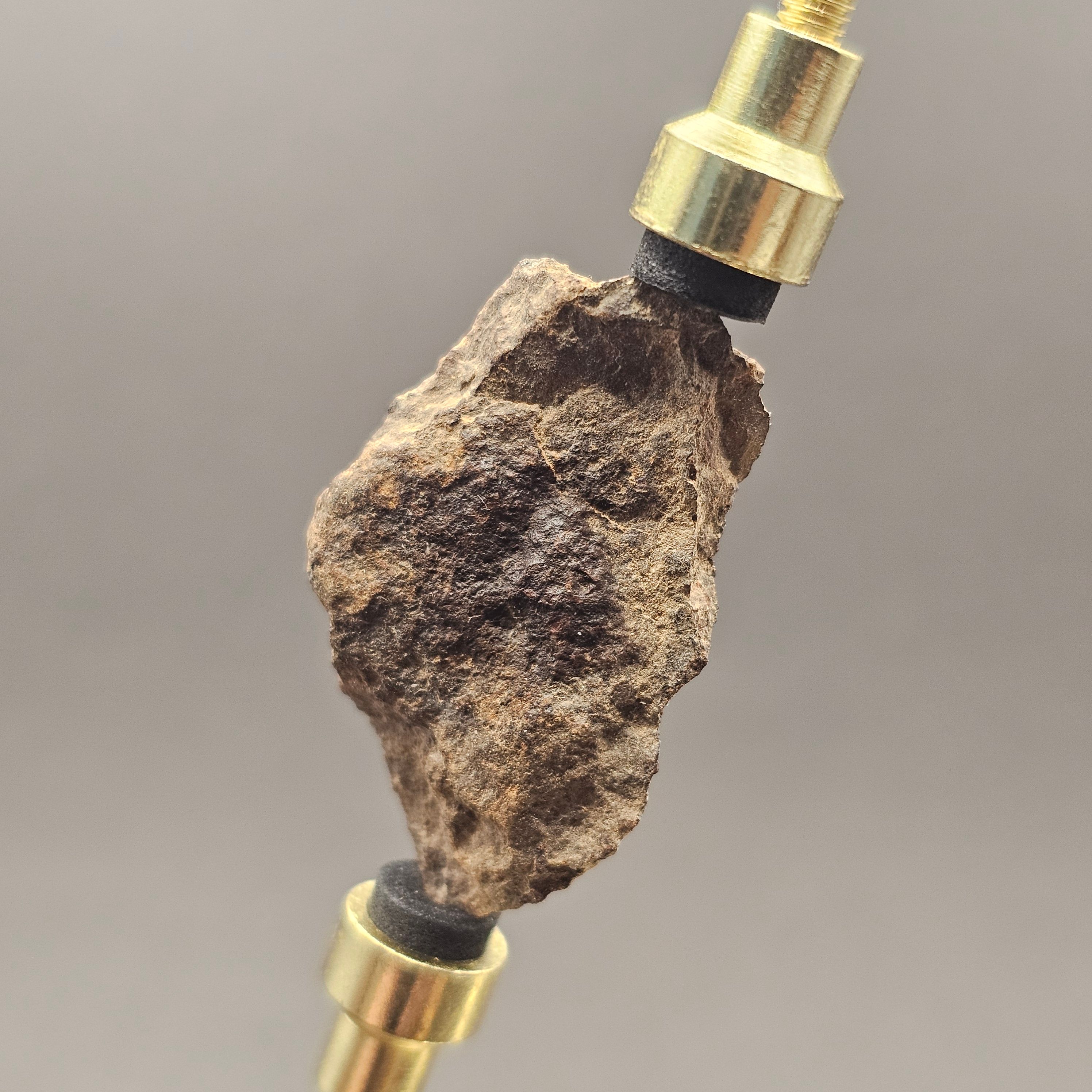 Sahara Chondrite Meteorite Fragment — view 4